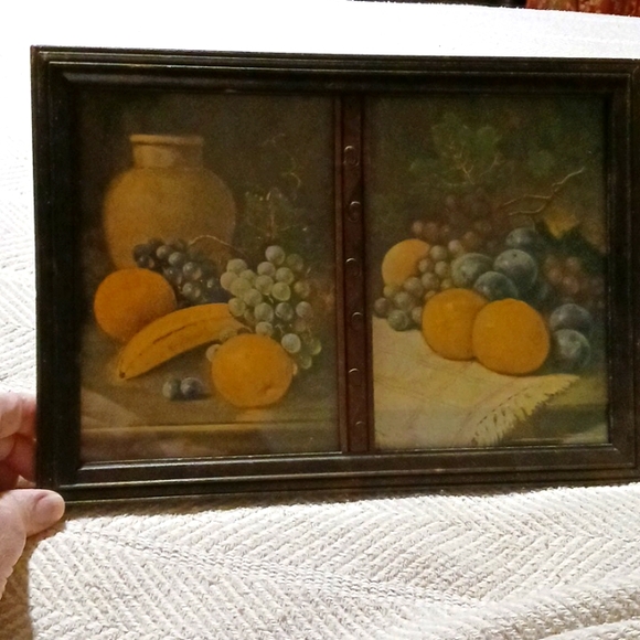 Vintage Fruit Still Life Wall Art